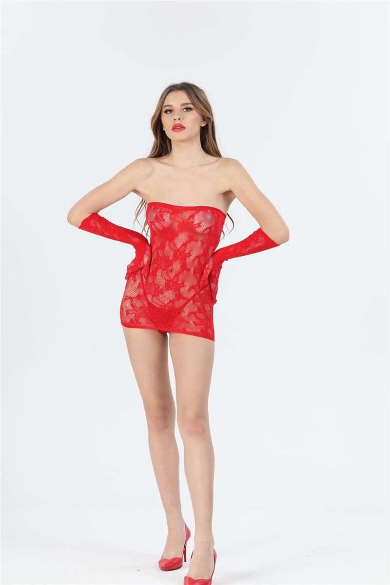 C&City Erotic nightgown C15625 - Red #328926
