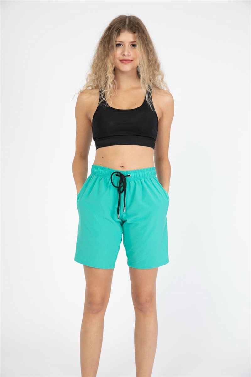 Women's beach shorts C1860 - Mint #330252