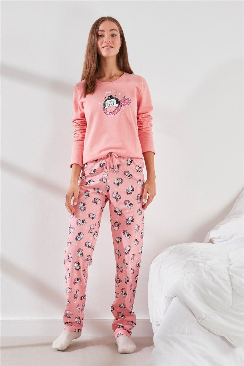 Női pizsama C18032477067 - világos rózsaszín #316127