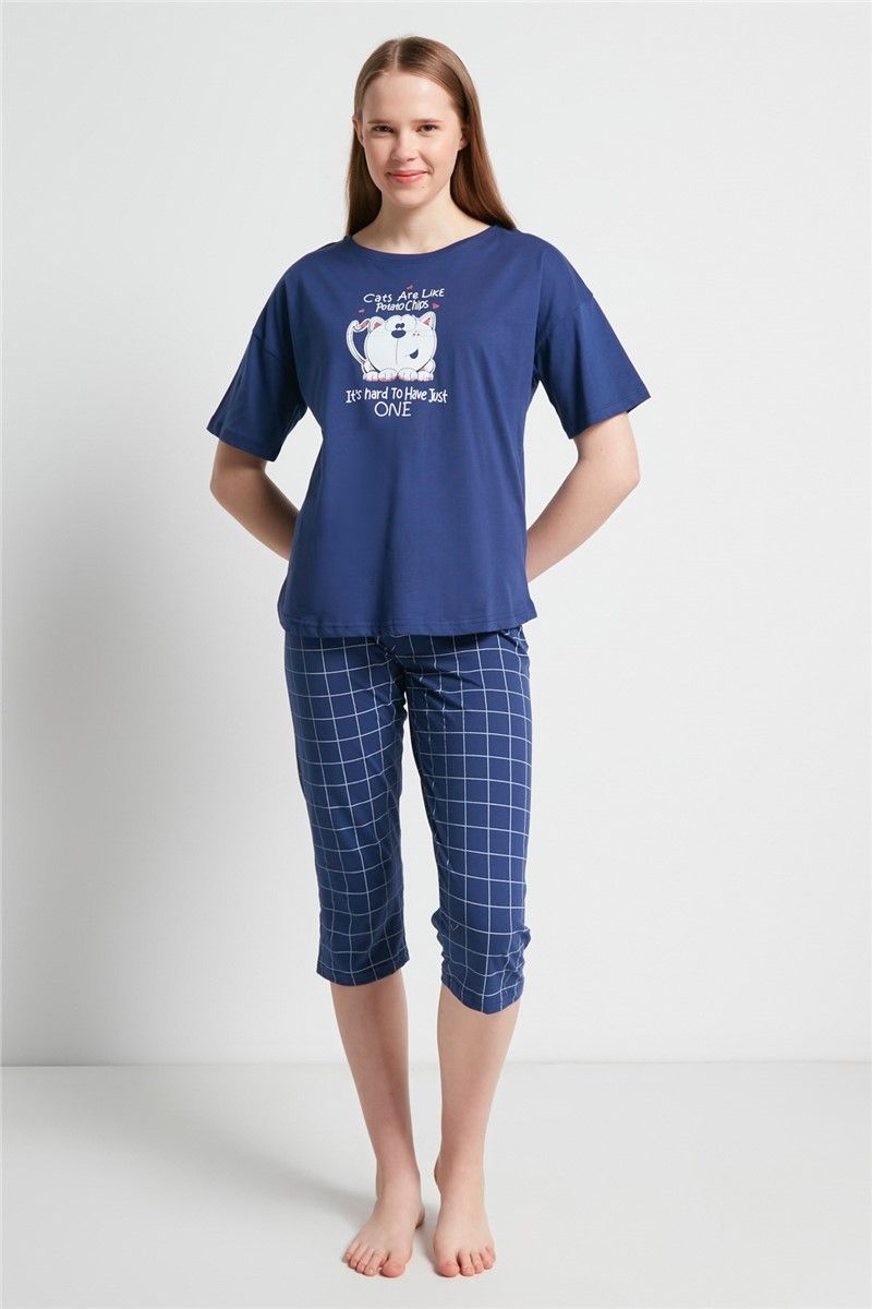 C&City Women's pajamas 111028 - Indigo #328951