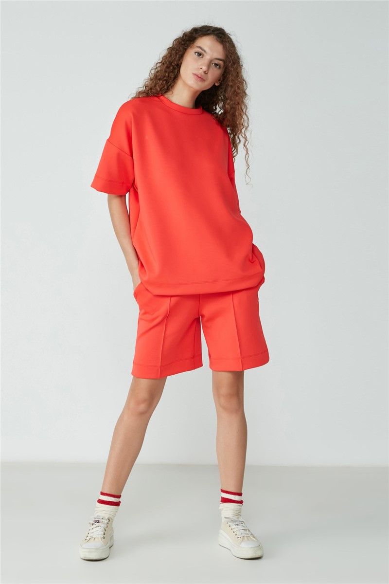 Women's pajamas 9101 - Color Coral #364774
