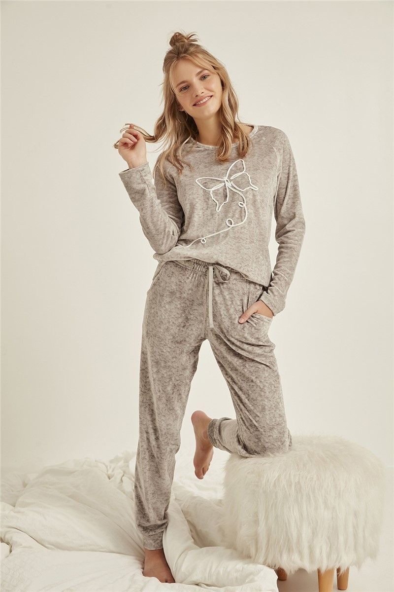 C&City Women's Pyjama - Brown #314442