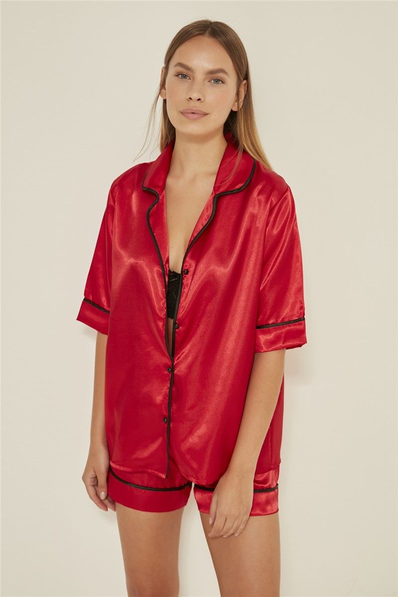 C&City Women's Pyjama - Red #314057