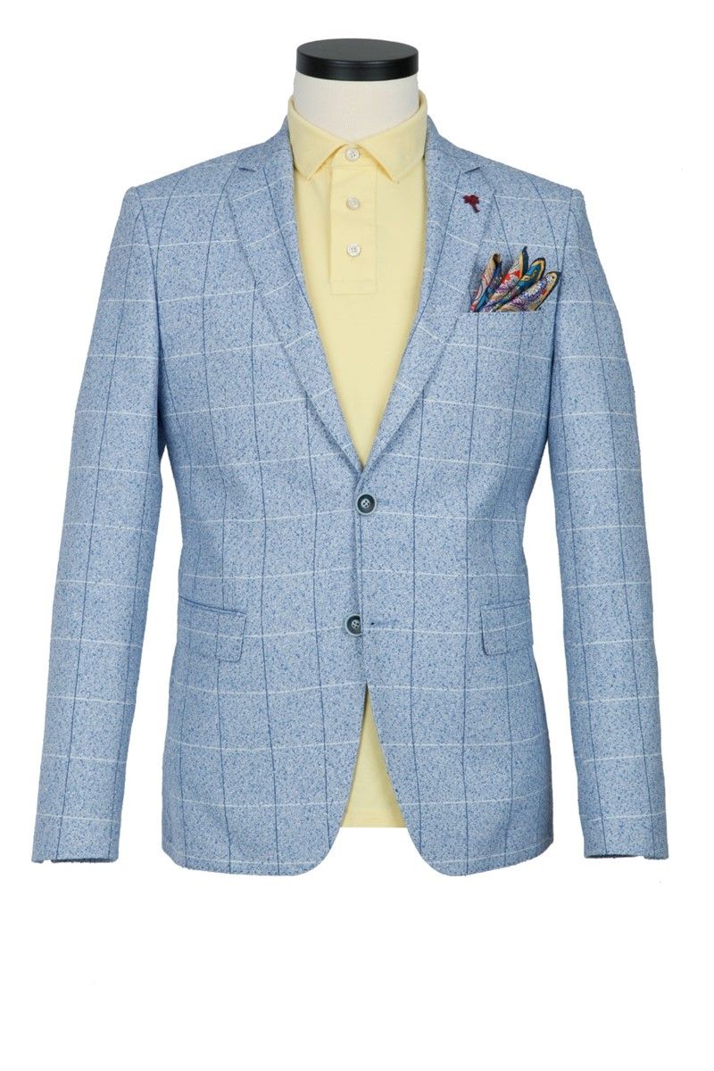 Centone Men's Blazer Jacket - Blue #268512