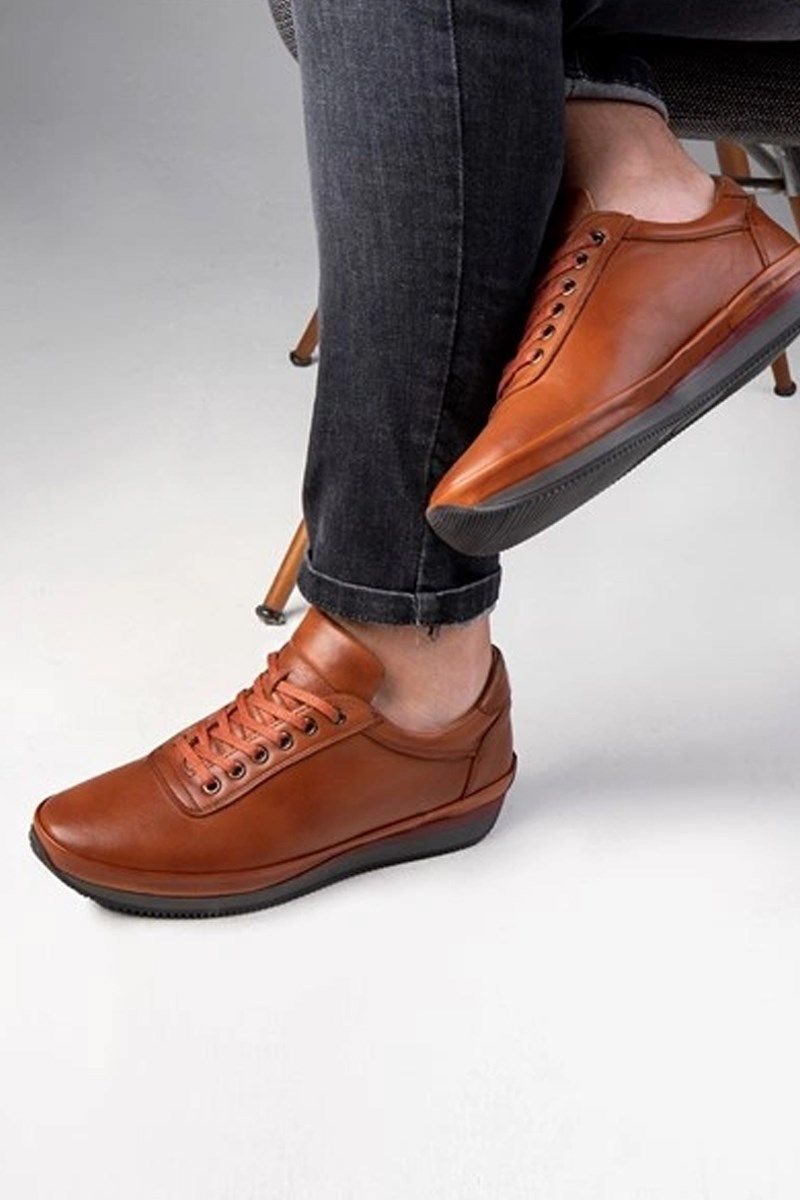 Ducavelli Muške svakodnijevne cipele od prave kože - Smeđe #363799