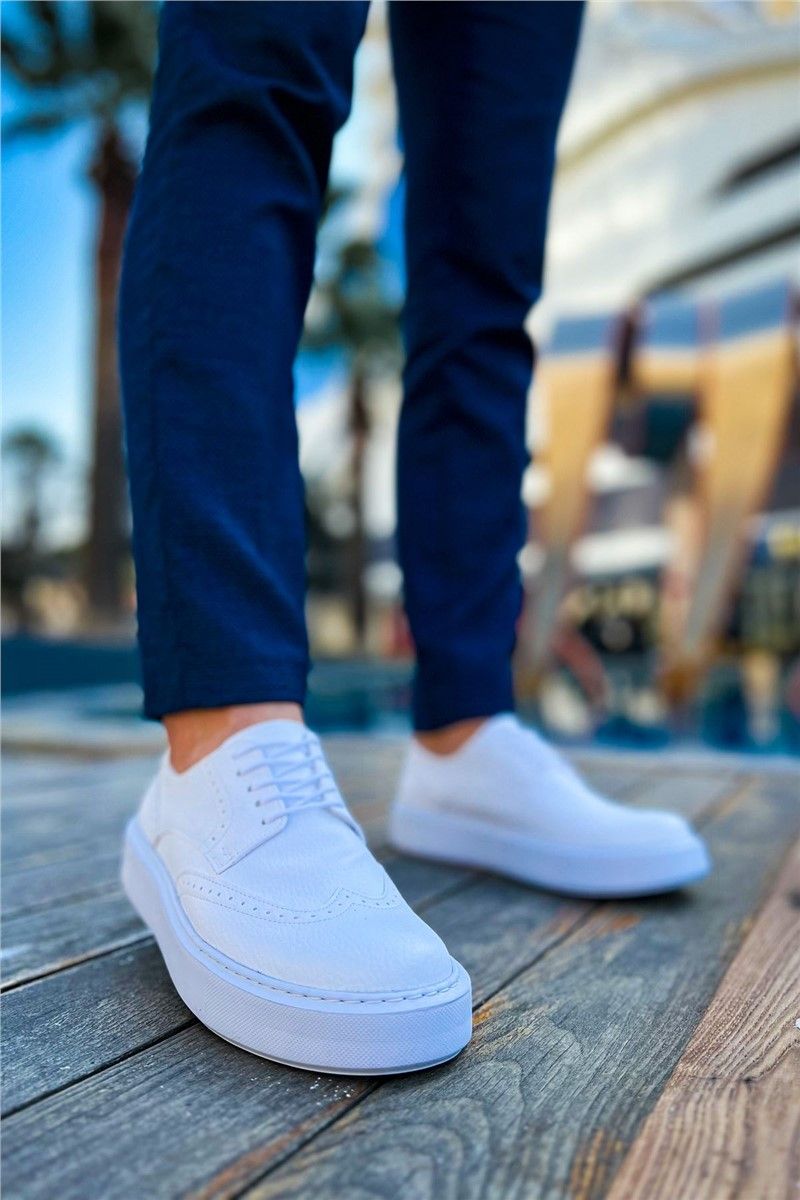 Men's Shoes CH149 CBT Lace Up - White #369959