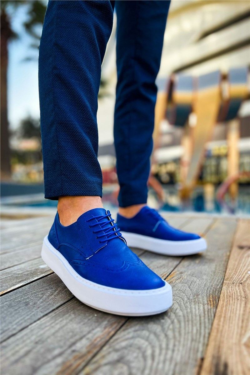 Men's Shoes CH149 CBT Lace Up - Blue #369955