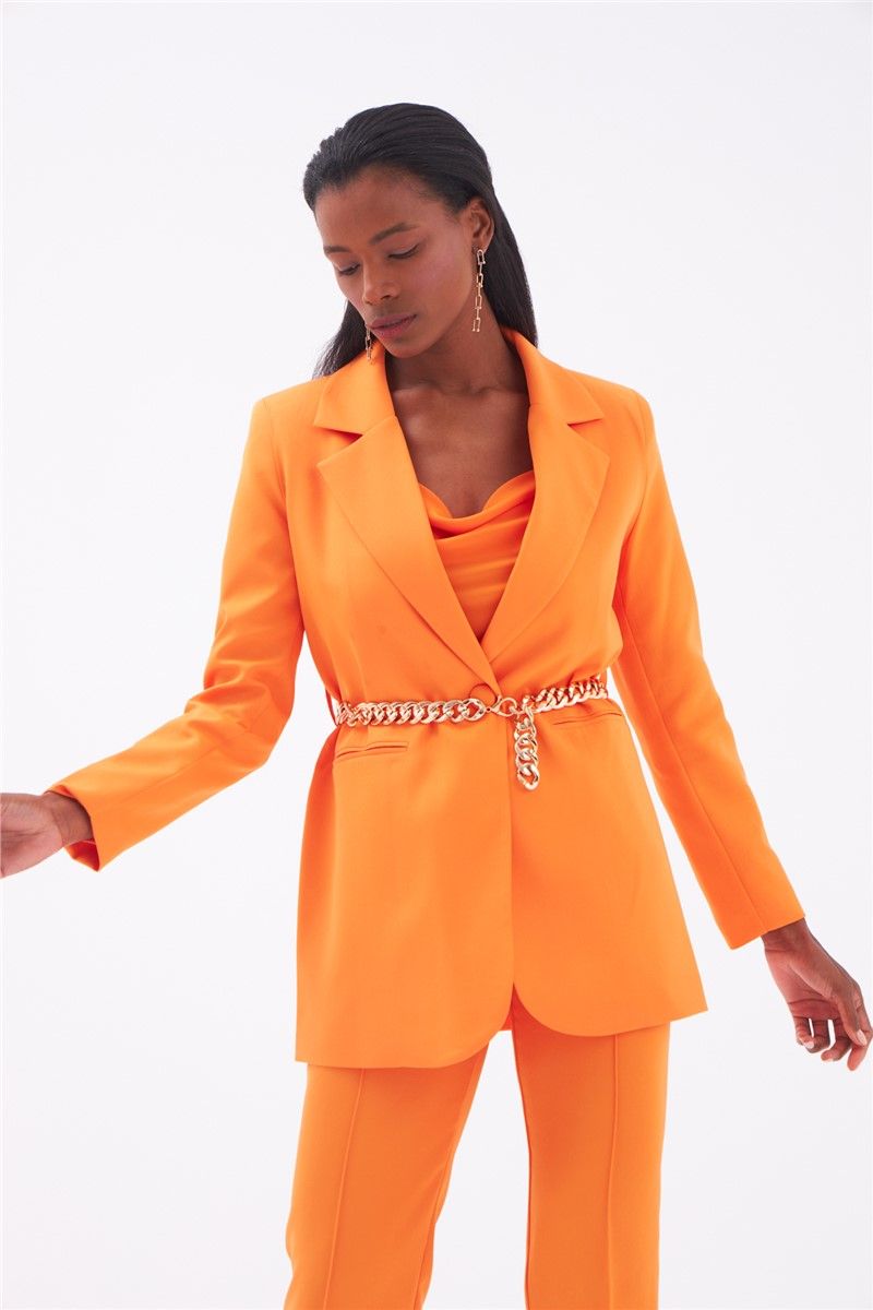 Women's jacket - Orange #332110