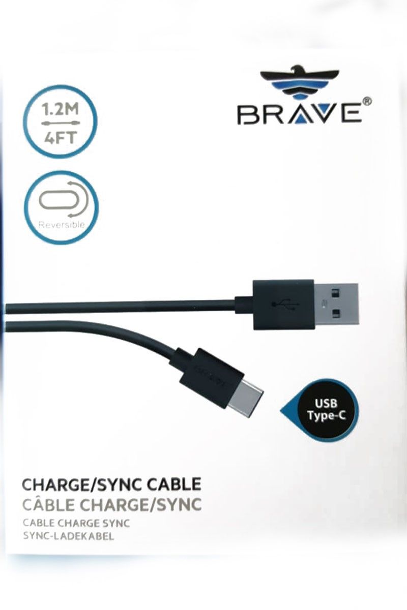 Type C USB cable - Black 734262
