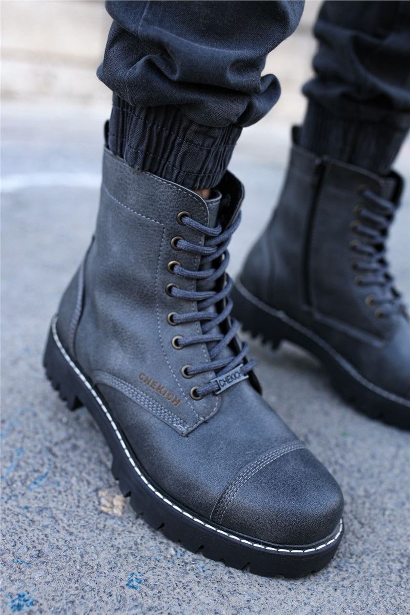 Chekich Men's Boots CH009 - Anthracite #359467