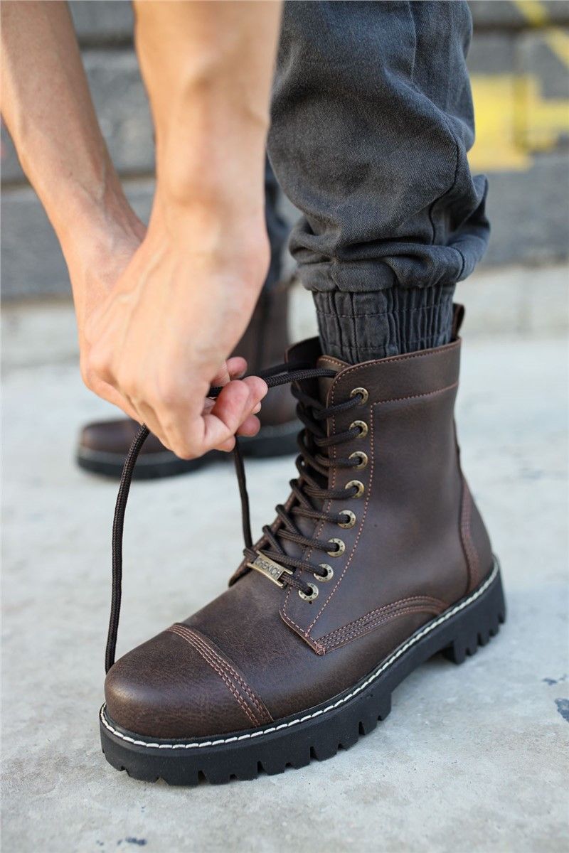 Chekich Men's Boots CH009 - Brown #359469