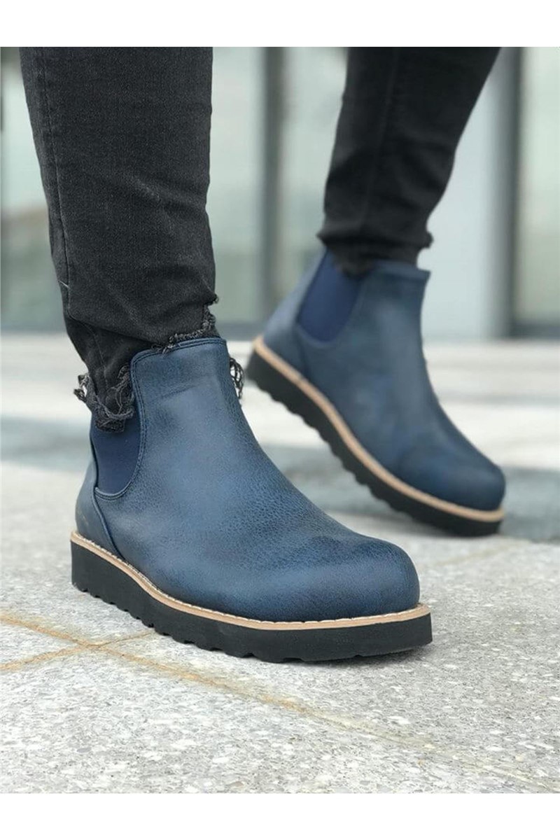 Chekich Men's Boots CH045 - Dark Blue #359545