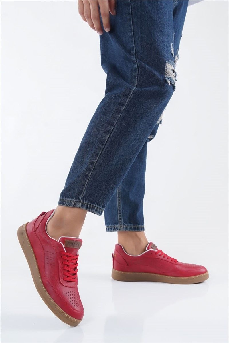 Chekich Men's Shoes CH157 - Red #359703