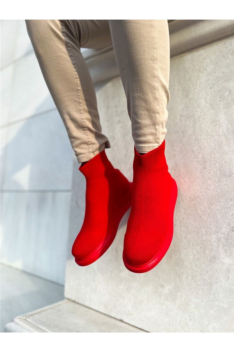 Chekich Men's Textile Shoes CH207 - Red #365588