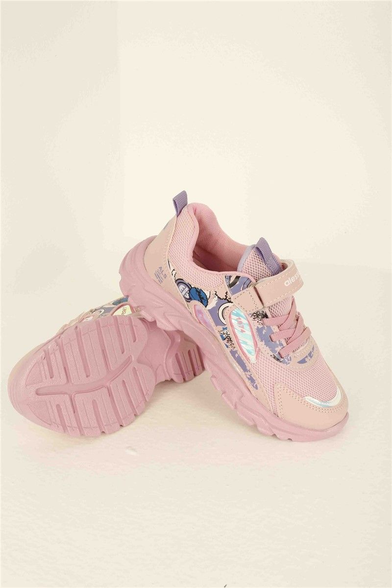 Children's sports shoes 26-30 - Light pink #324818