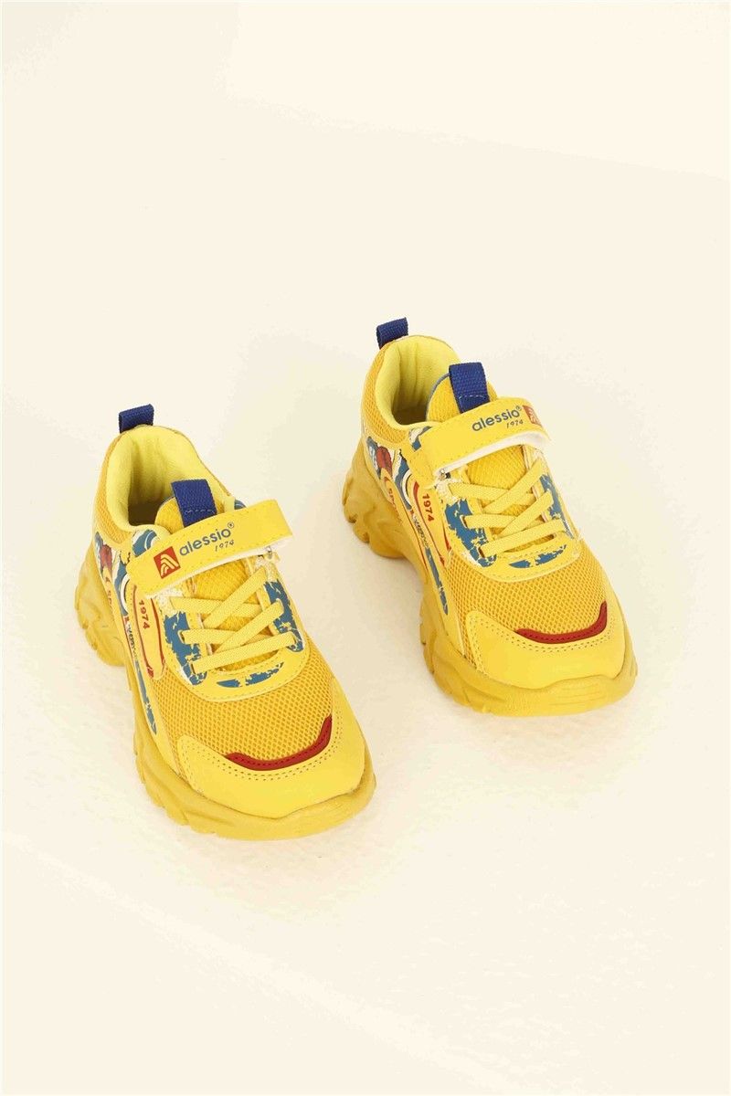 Children's sports shoes 26-30 - Yellow #324817