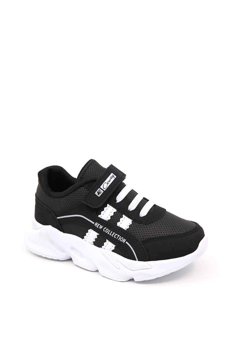 Dječje sportske cipele 30-35 - crna s bijelom #316829