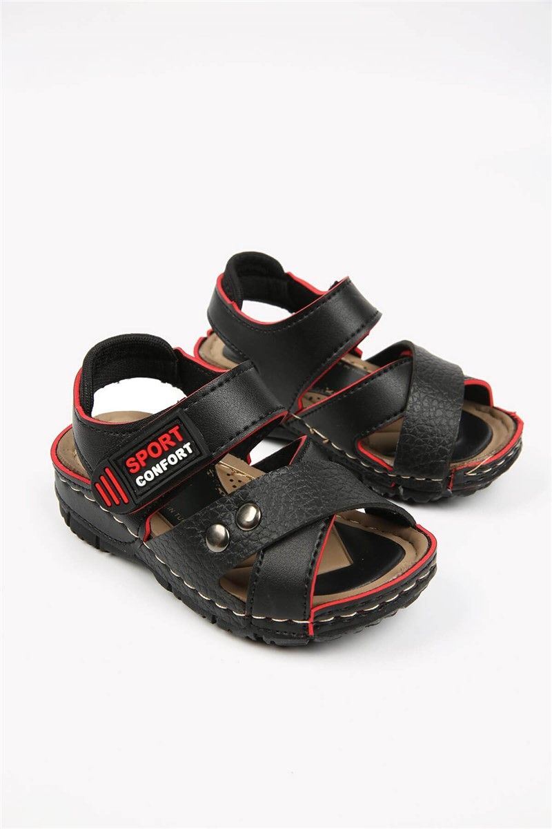 Children's sandals 22-25 - Black #328869