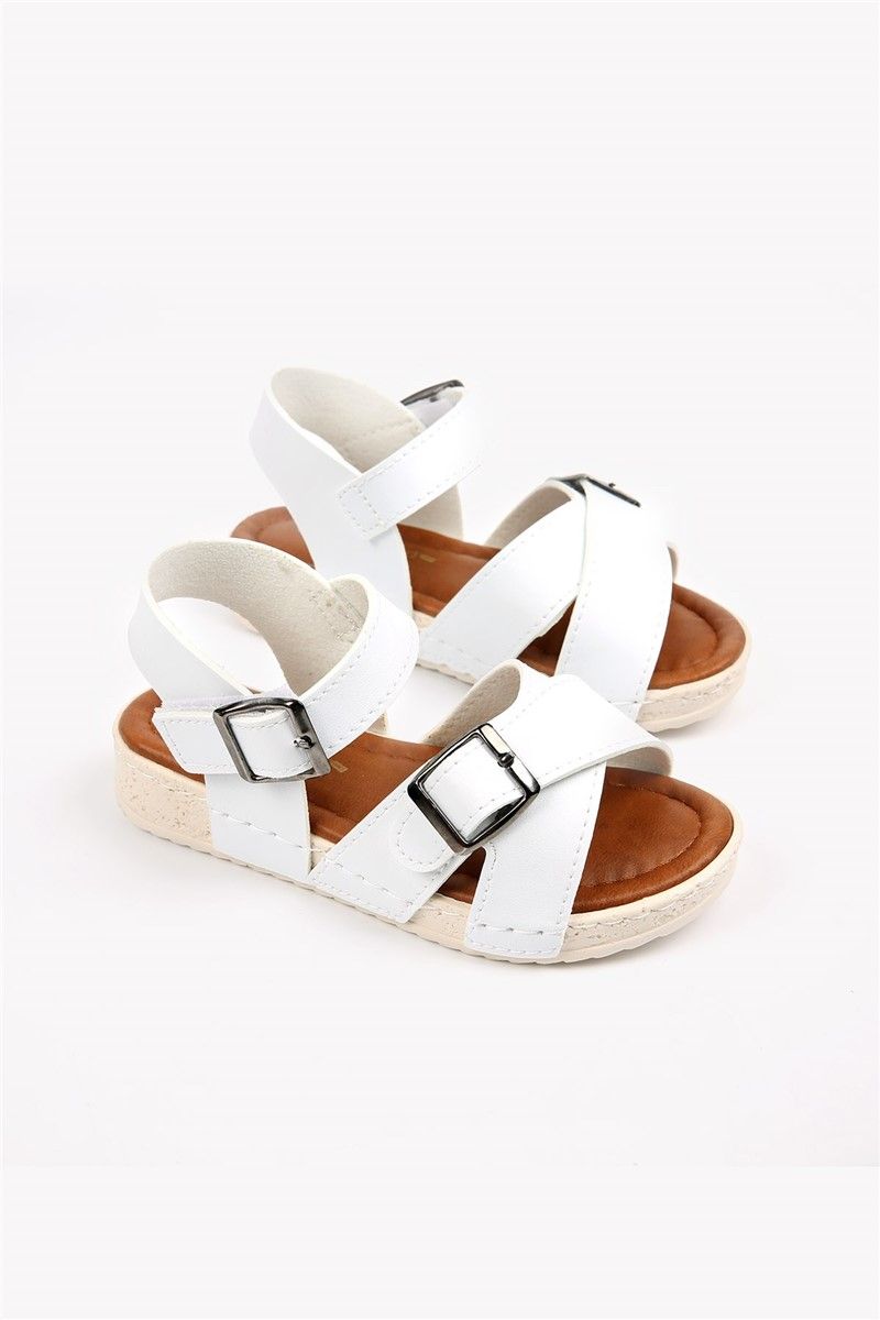Children's sandals 26-29 - White #329356