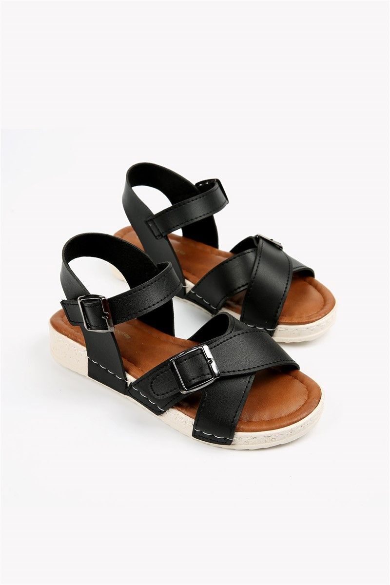 Children's sandals 30-35 - Black #329363