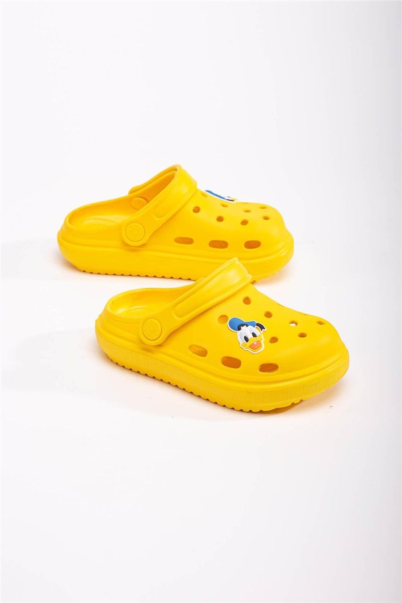 Children's clog type slippers - Yellow #370848