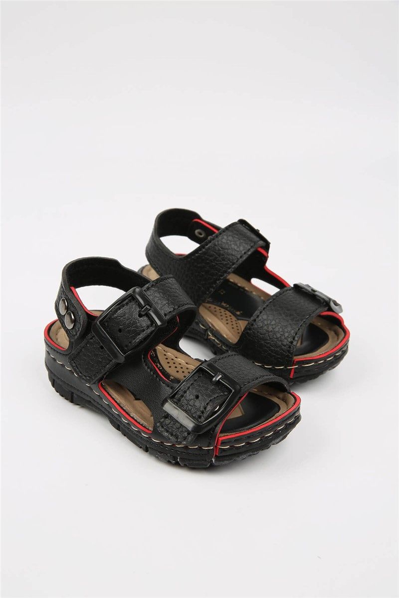 Children's sandals 22-25 - Black #328871