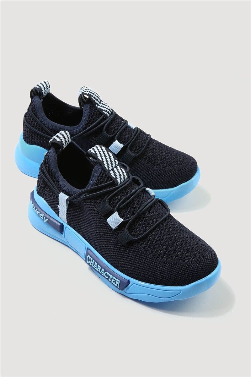 Children's sports shoes 31-35 - Dark blue #332270