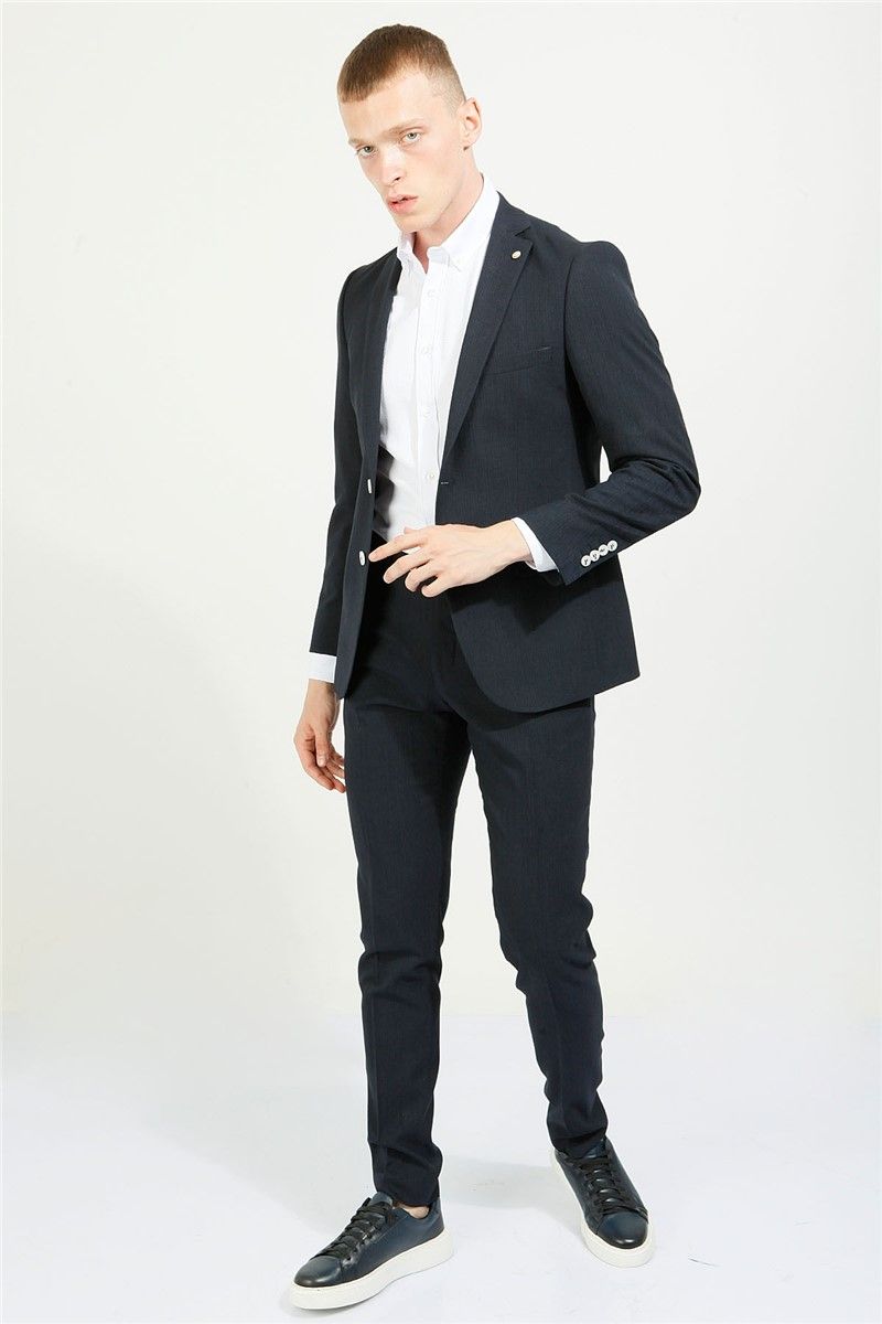 Men's Comfort Fit Suit - Navy #357807