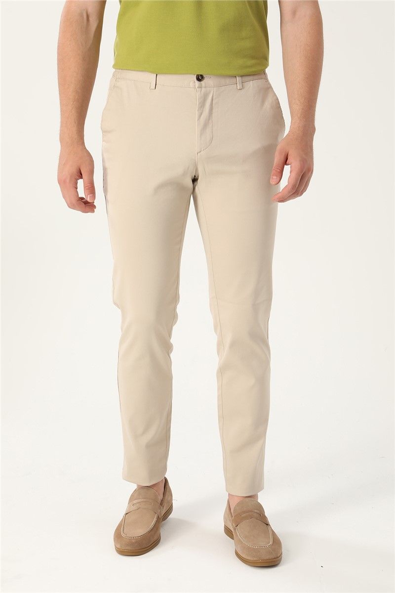 Men's Comfort Fit Pants - Light Beige #357741