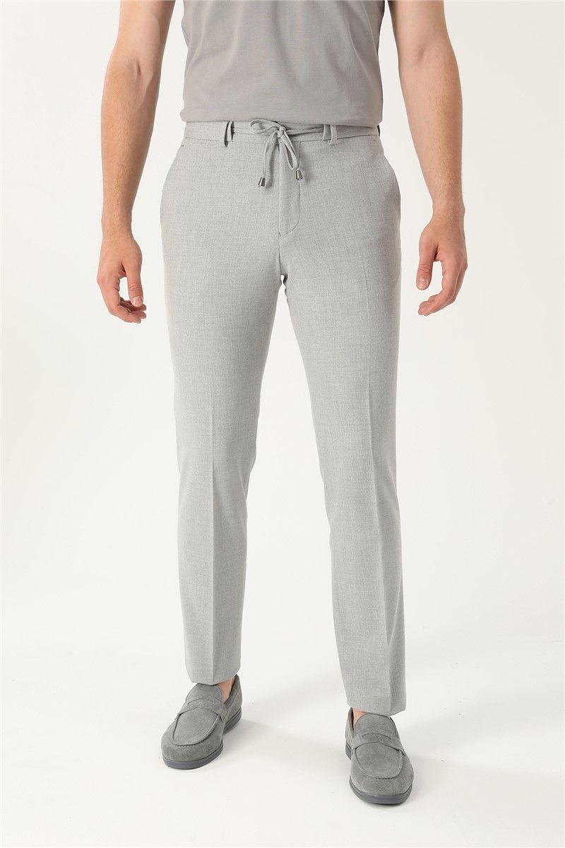 Men's Comfort Fit Pants - Light Gray #357748