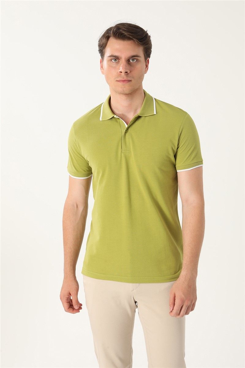 Men's Comfort Fit T-Shirt - Light Green #357615