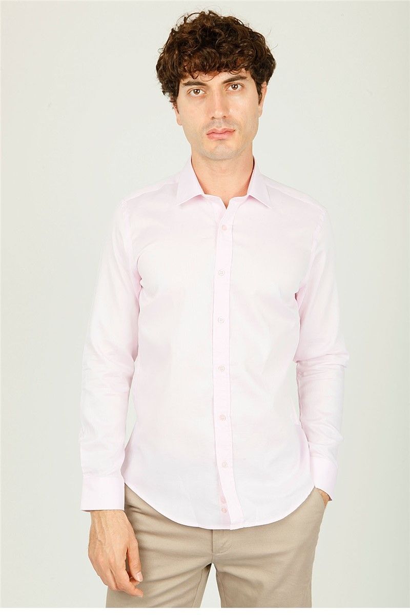 Centone Men's Shirt - Pink #307308