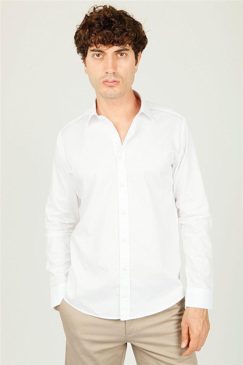 Centone Men's Shirt - White #307313