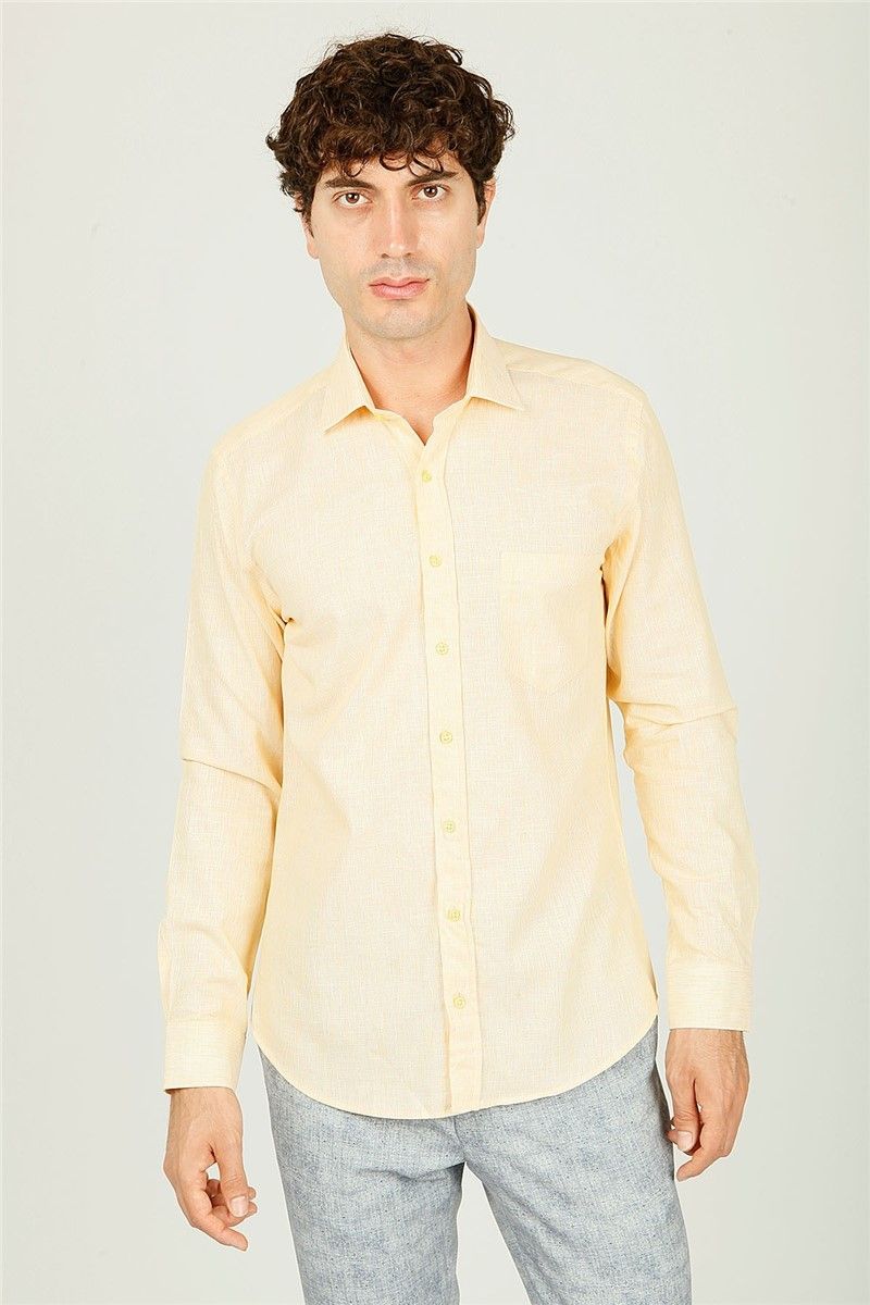 Centone Men's Shirt - Yellow #307327