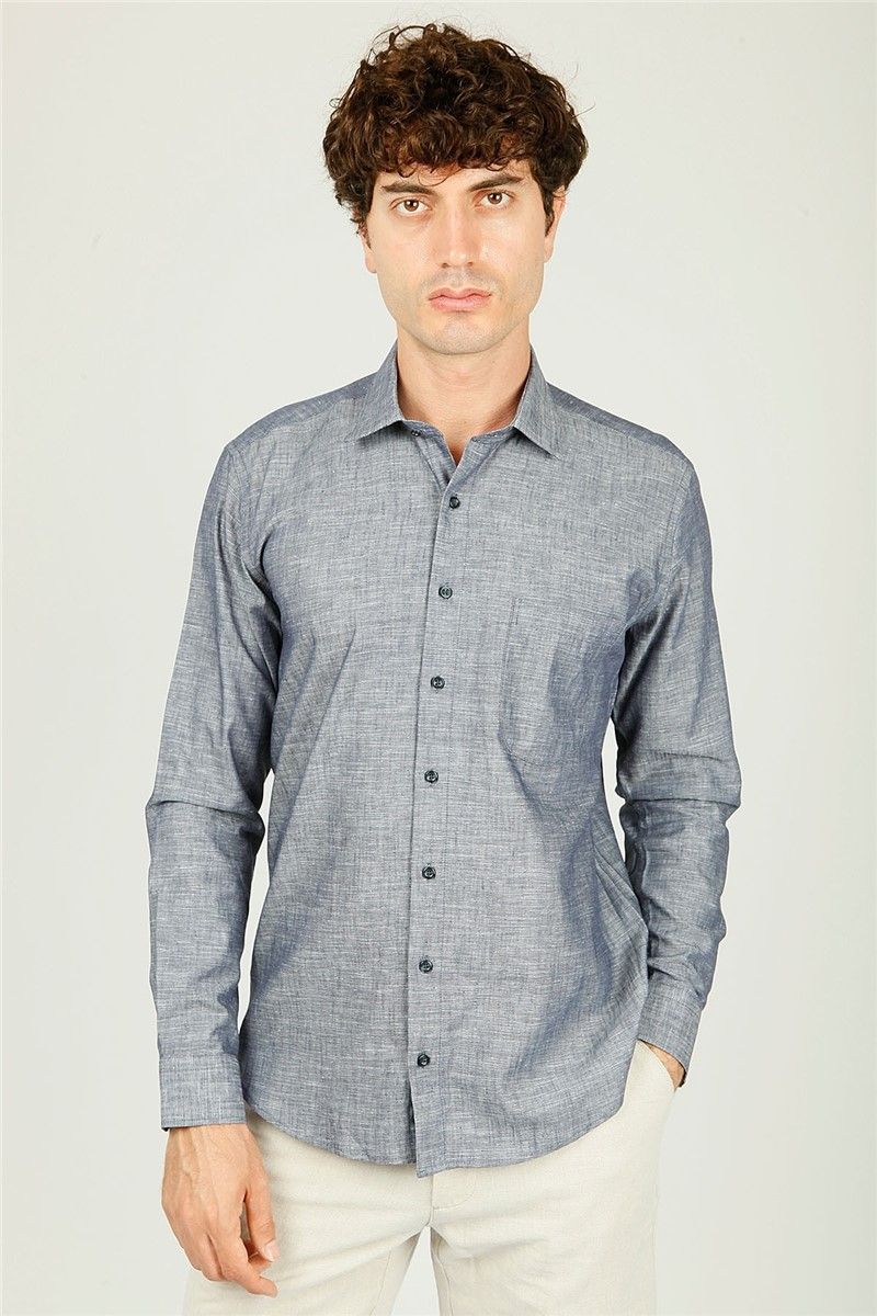 Centone Men's Shirt - Grey #307341