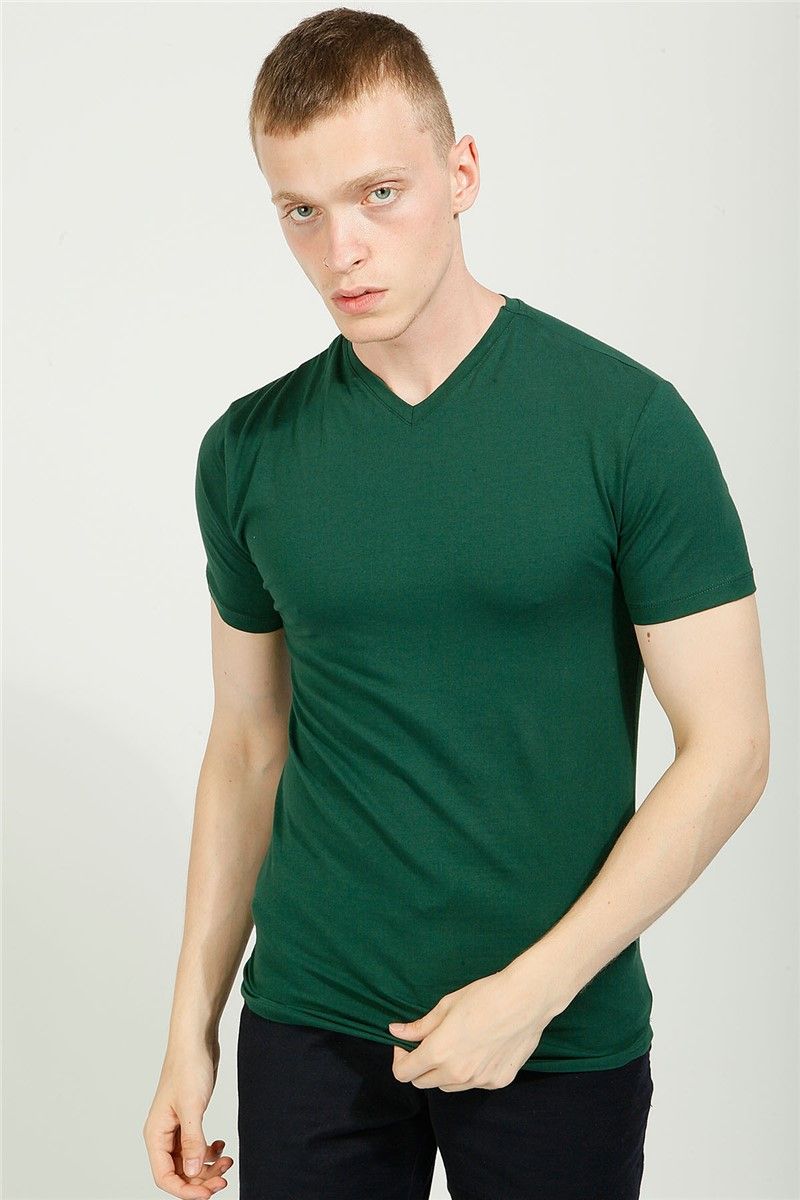 Men's Comfort Fit T-Shirt - Green #357636