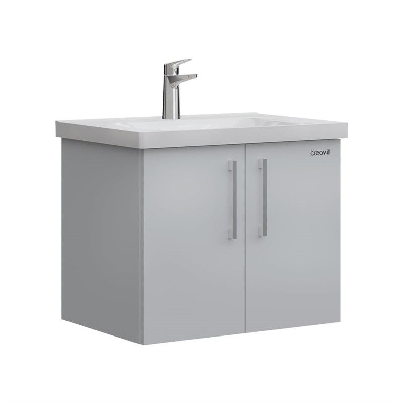 Creavit Moddo Base cabinet for sink 65 cm - Gray #344753