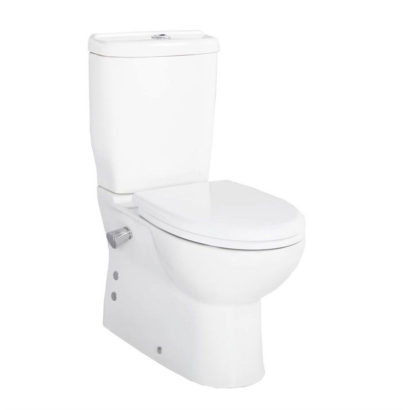Creavit Sedef Toilet bowl with bidet faucet 60 cm - White #344538