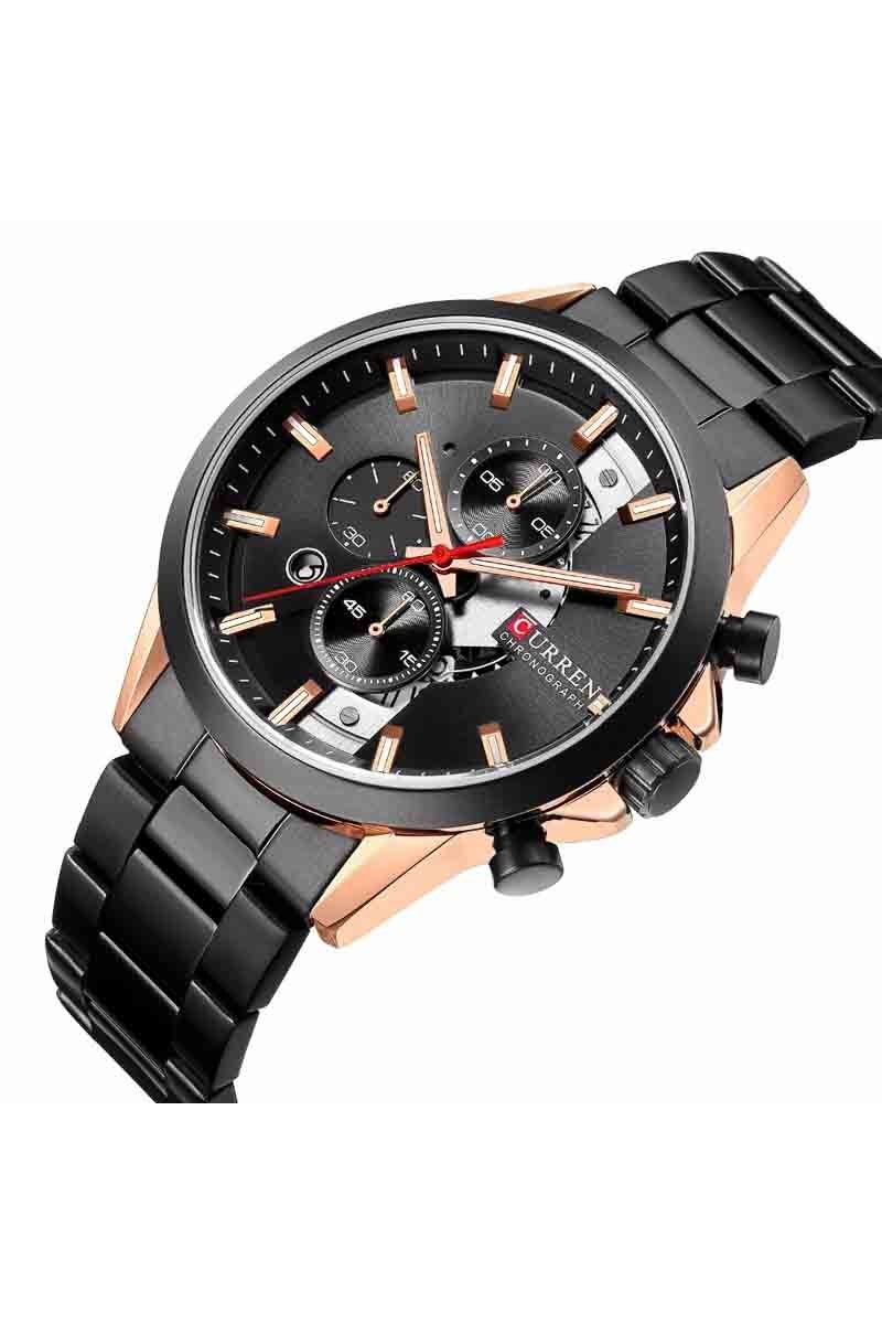 Buy CURREN 8402 Men Quartz Watches New Model Fashion Luxury Brand Stainless  Steel Strap Men Wrist Watch at Amazon.in
