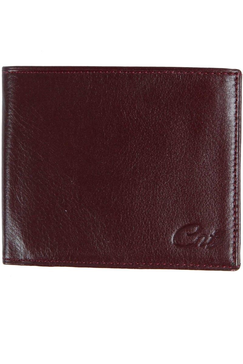 Centone Men's Leather Wallet - Burgundy #268227