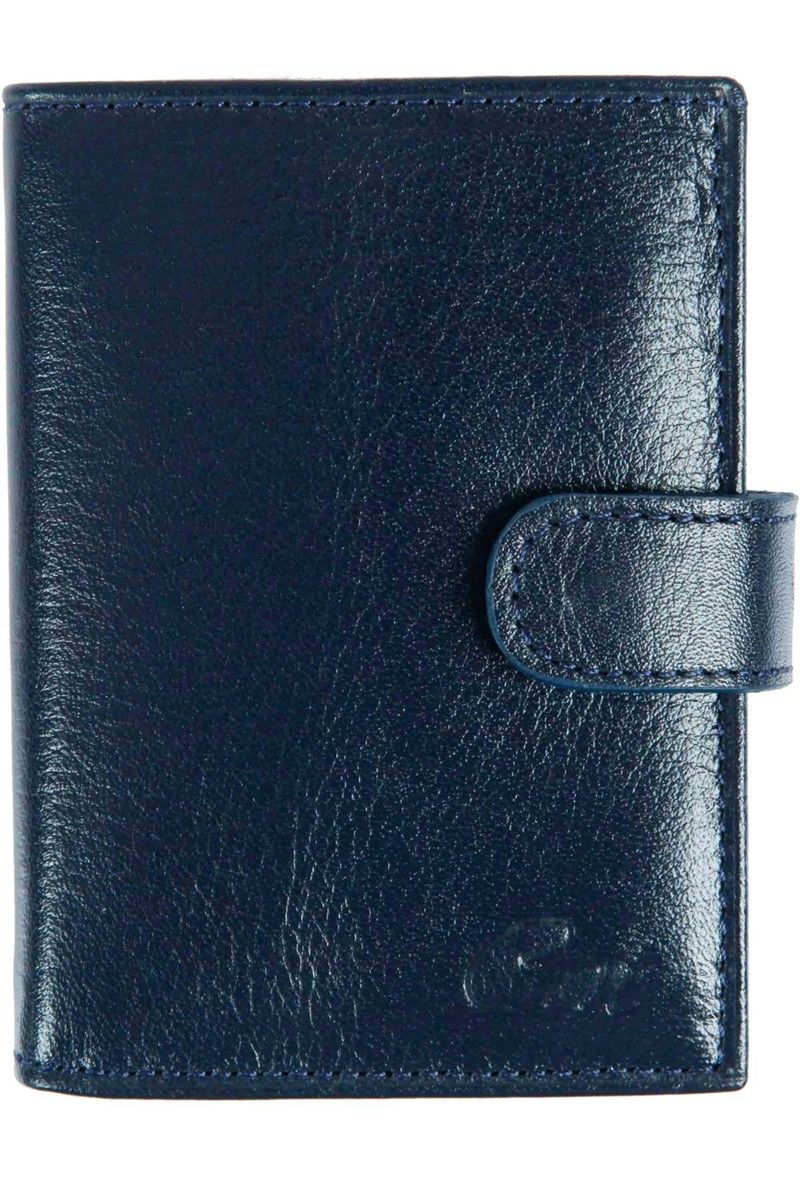 Centone Men's Leather Wallet - Blue #268225