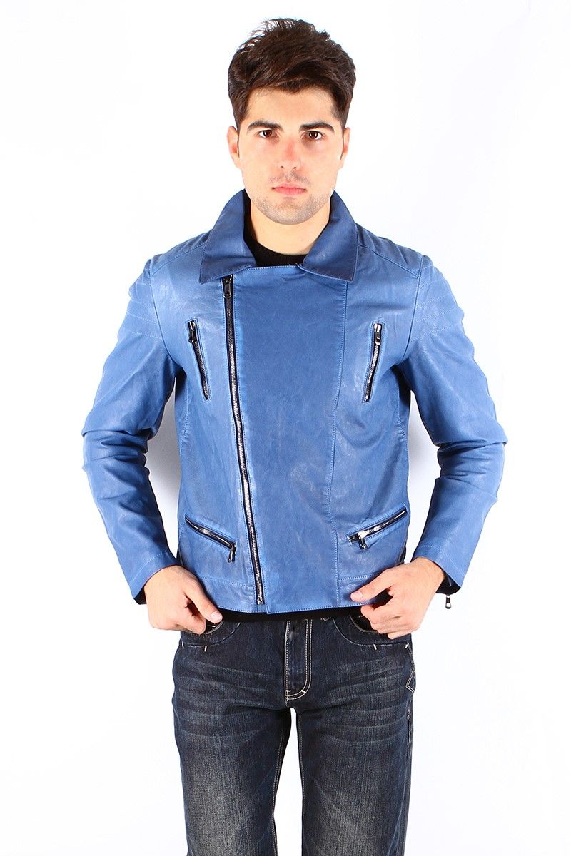 Men's Jacket - Blue #4008