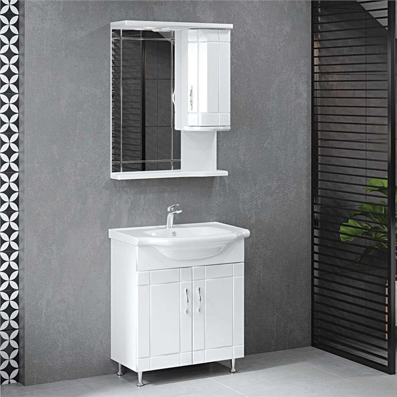 Denko Deniz Bathroom Set 65 cm - White #337120