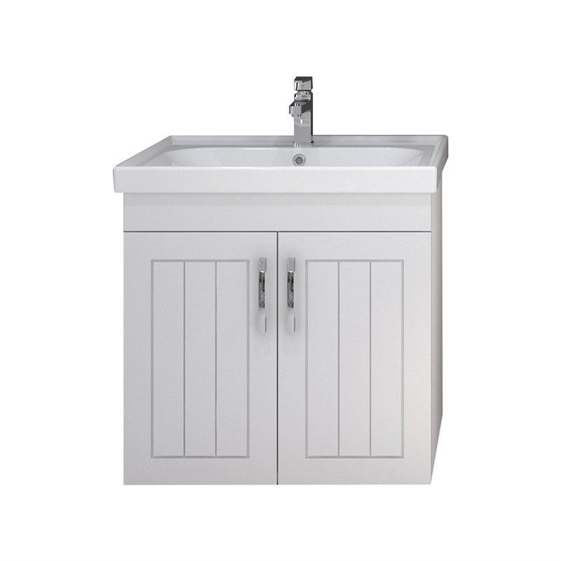 Denko Lotus Cabinet with sink 60 cm - White #338510