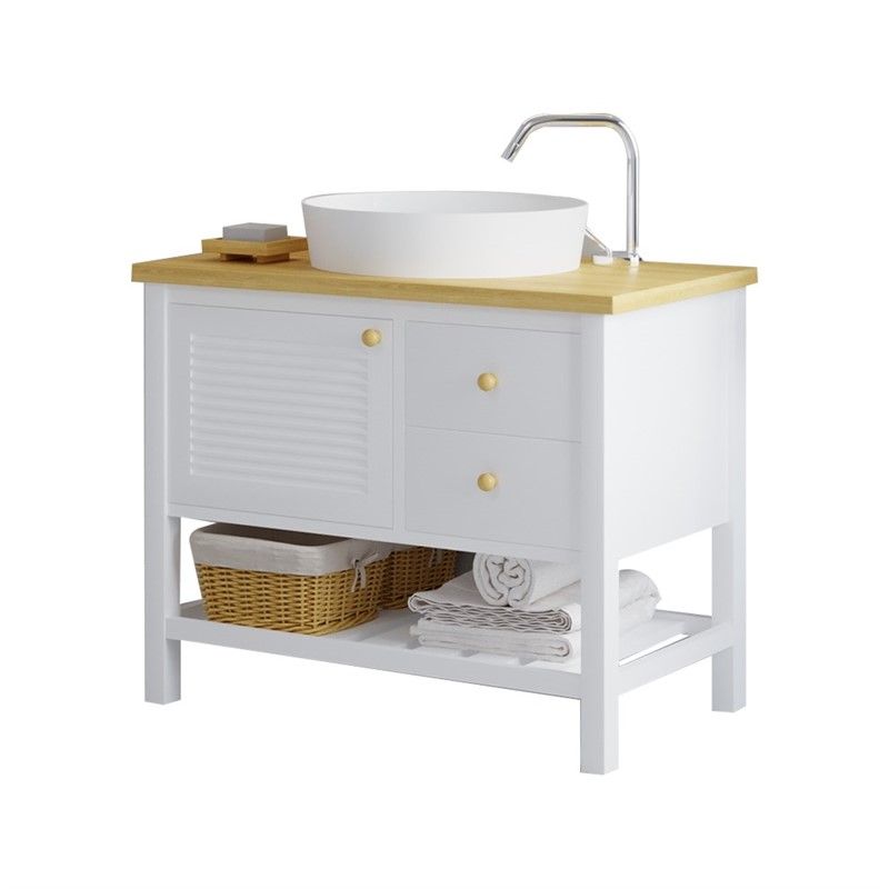 Denko Smarto Bathroom Cabinet 95 cm - White #340960