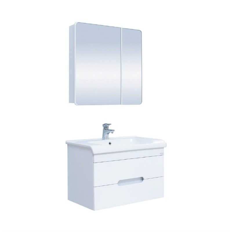 Denko Tuana Bathroom Set 80 cm - White #337111