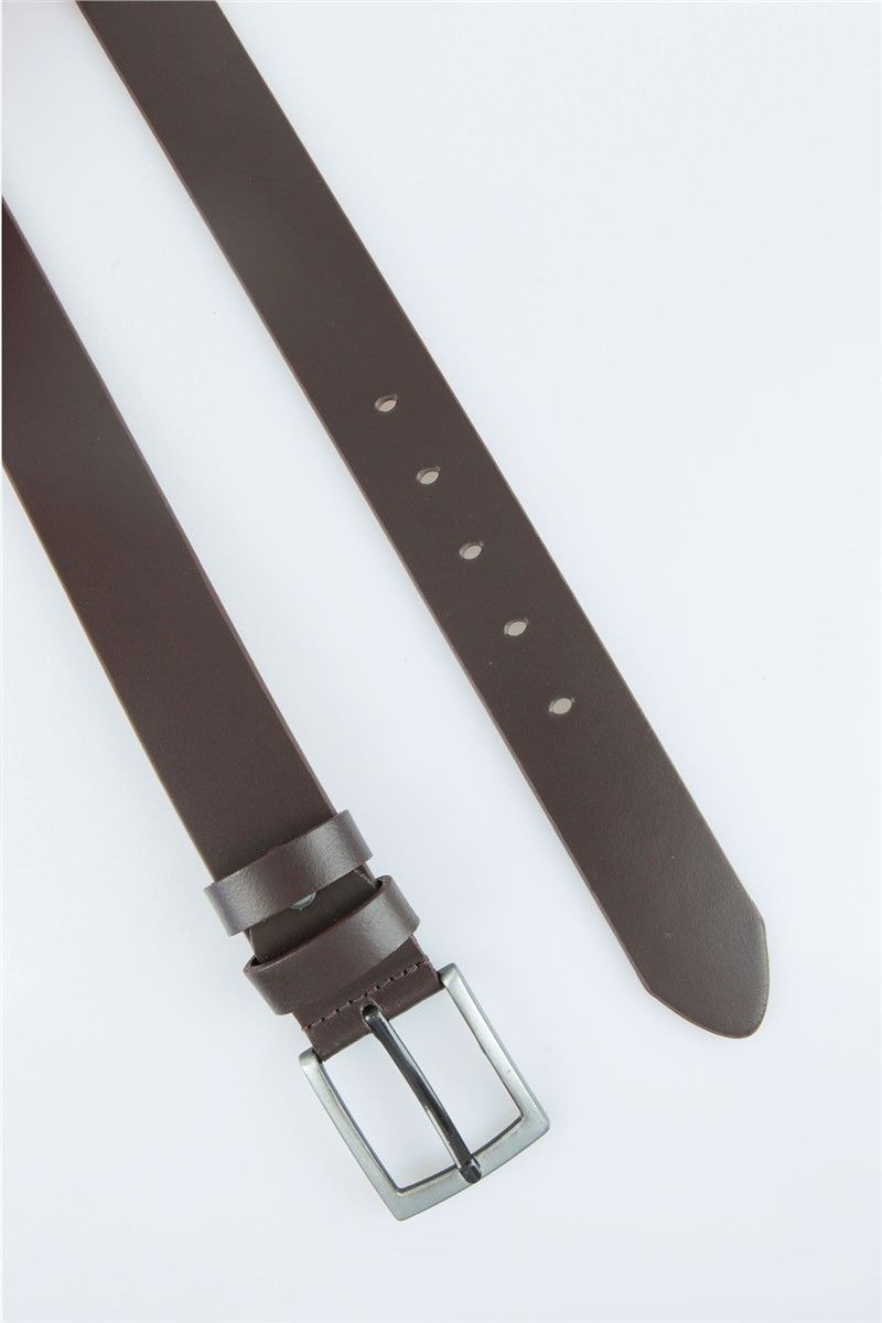 Leather belt - Brown #268935