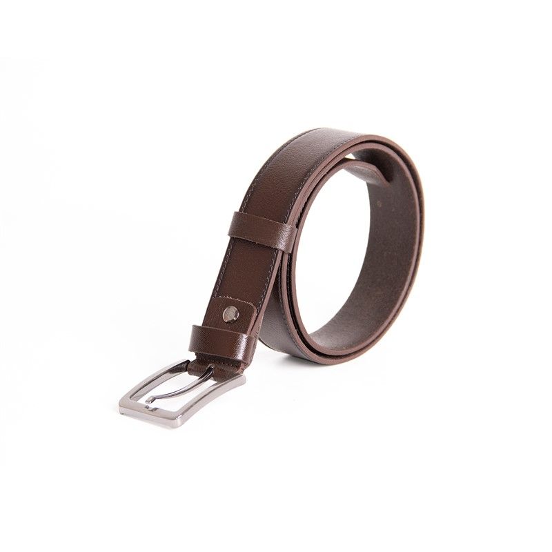 Men's leather belt - Brown #318434