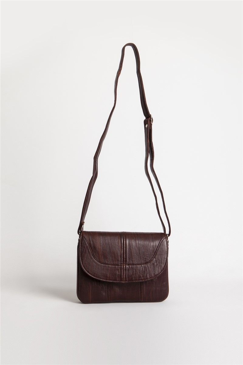 DERİCLUB Genuine Leather Handbag 2034M - Brown #31849