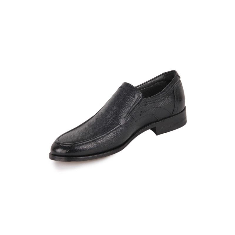 Men's Real Leather Shoes - Black #318997